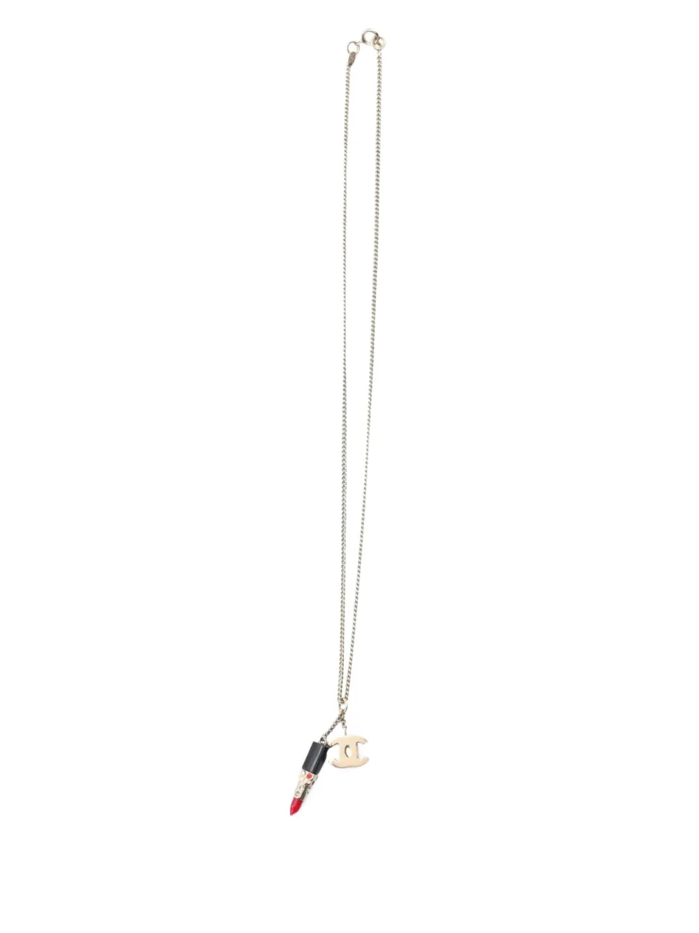 CHANEL Pre-Owned 1986-1988 Lipstick necklace | Gold | Image 1