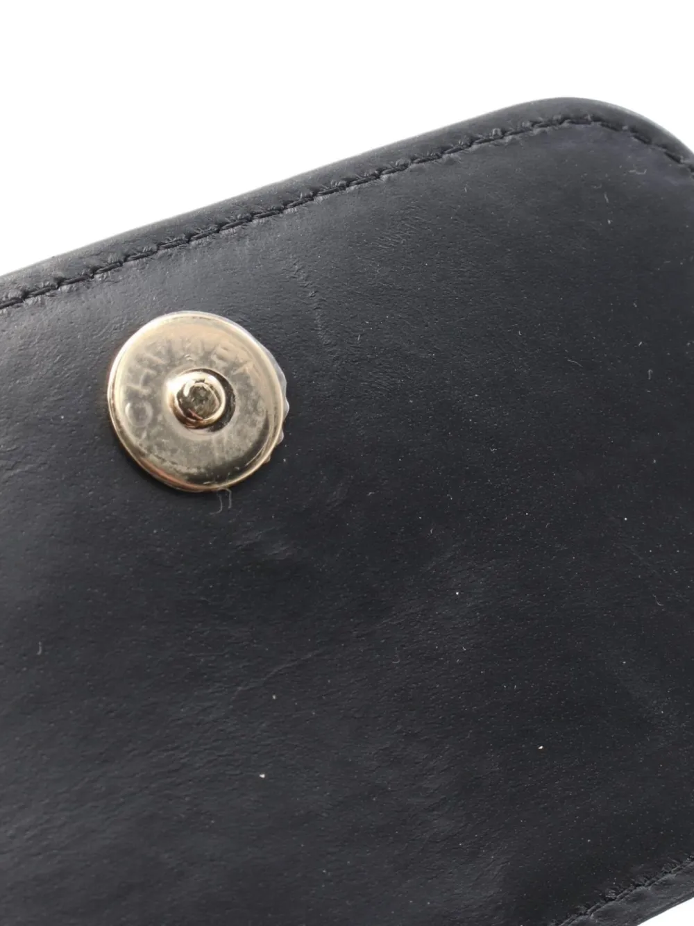 Pre-owned Chanel 2021 Interlocking Cc Two-way Handbag In Black