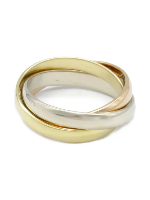 Cartier 2010s トリニティ リング 18Kゴールド