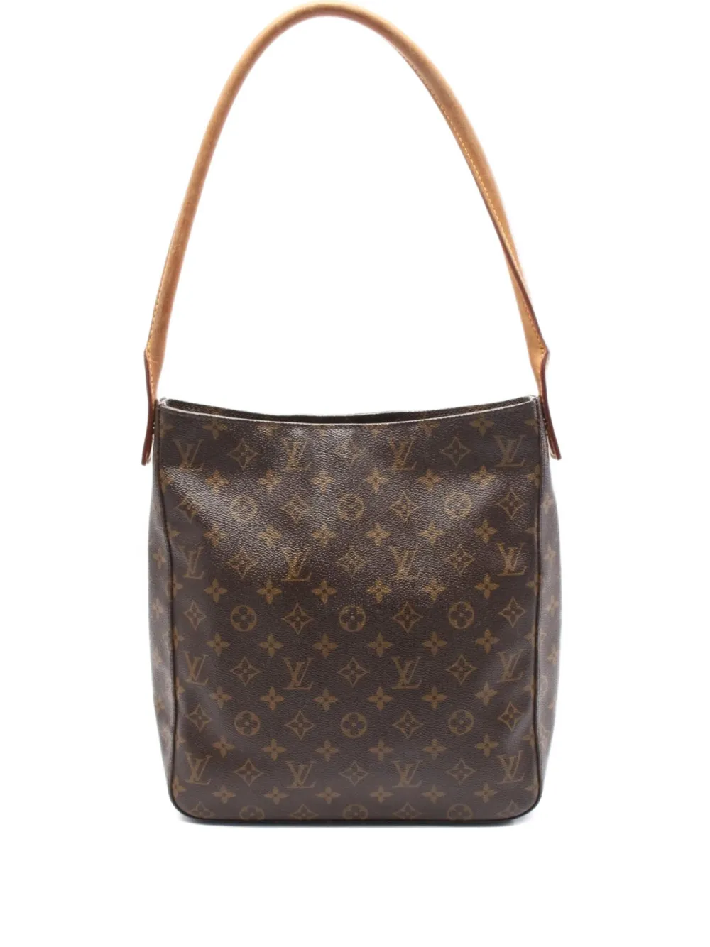 Louis Vuitton Pre-Owned 2001s モノグラム ルーピング GM ショルダーバッグ - ブラウン Louis Vuitton Pre-Owned 2001s モノグラム ルーピング GM ショルダーバッグ - ブラウン