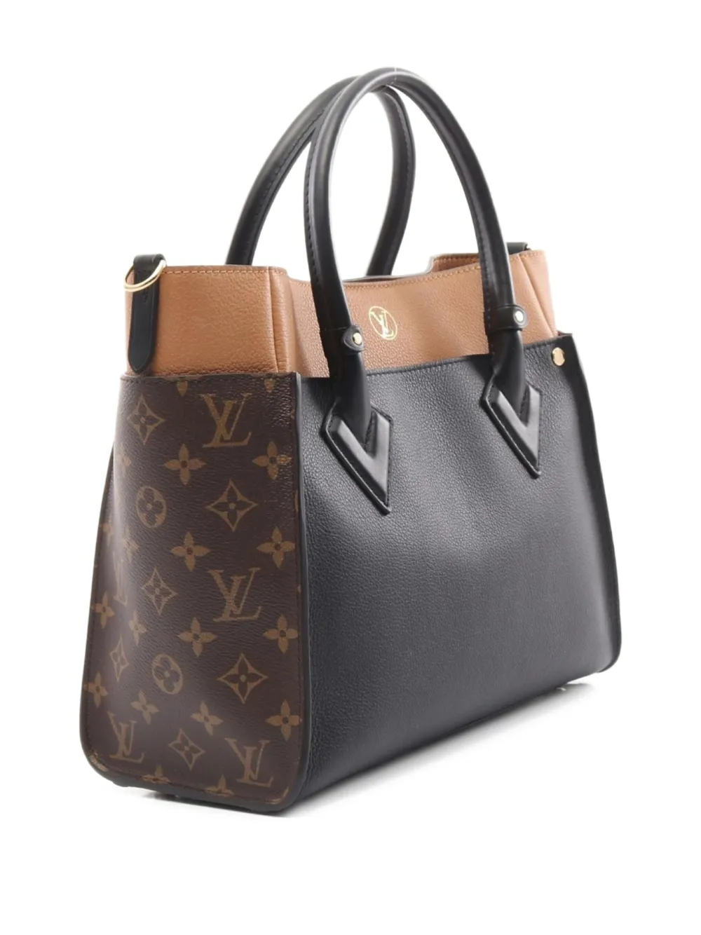 Louis Vuitton Pre-Owned 2021 On My Side MM leather tote bag | Pre-Owned | Image 2