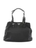 Prada Pre-Owned 2000s logo-plaque bag - Black