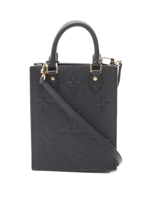 Louis Vuitton Pre-Owned 2021s Petite Sac Plat monogram tote bag