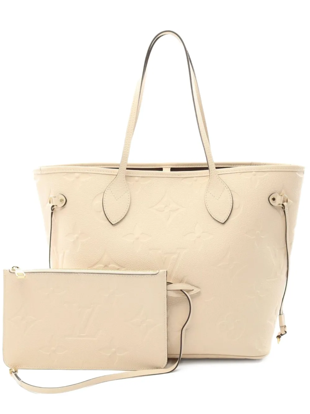 Louis Vuitton Pre-Owned 2021 Neverfull MM tote bag | Nude | Image 1