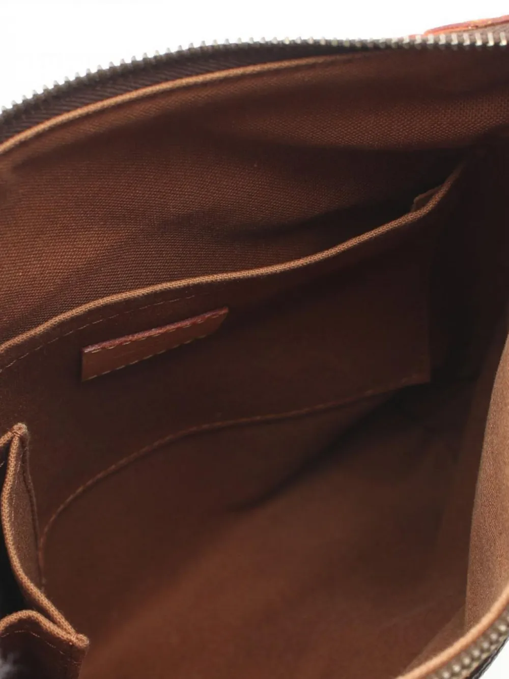 Pre-owned Louis Vuitton 2008 Odeon Pm Cross Body Bag In Brown