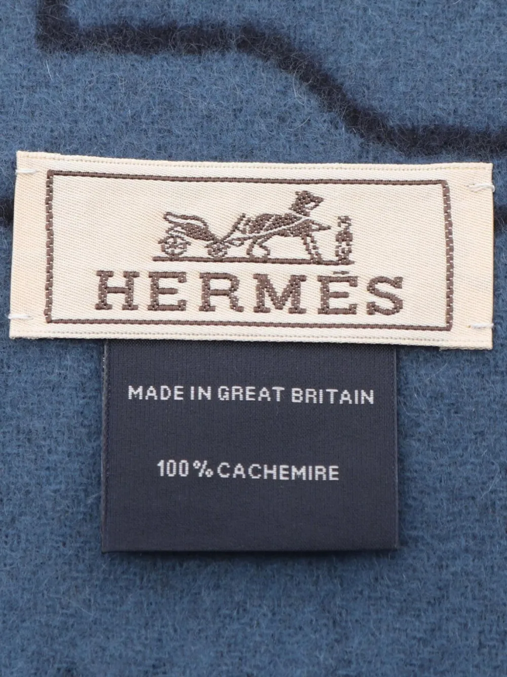 Hermès Pre-Owned mascada de cachemira Mors A Jouets 2010 | Image 2