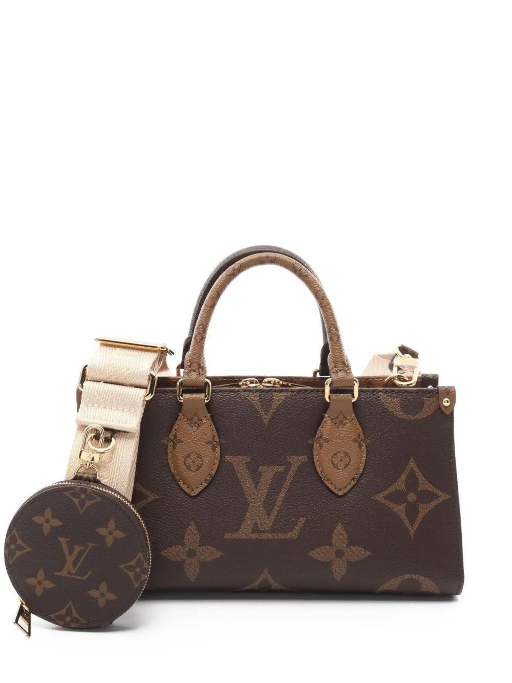 Louis Vuitton Pre-Owned 2021 On The Go two-way handbag - ブラウン Louis Vuitton Pre-Owned 2021 On The Go two-way handbag - ブラウン