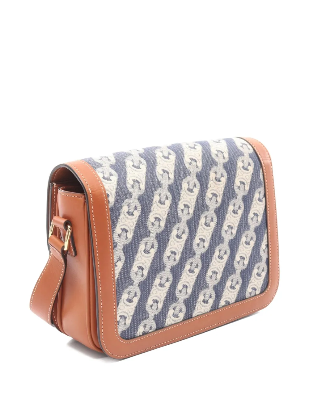 Céline Pre-Owned 2010s Triomphe denim shoulder bag | Pre-Owned | Image 2