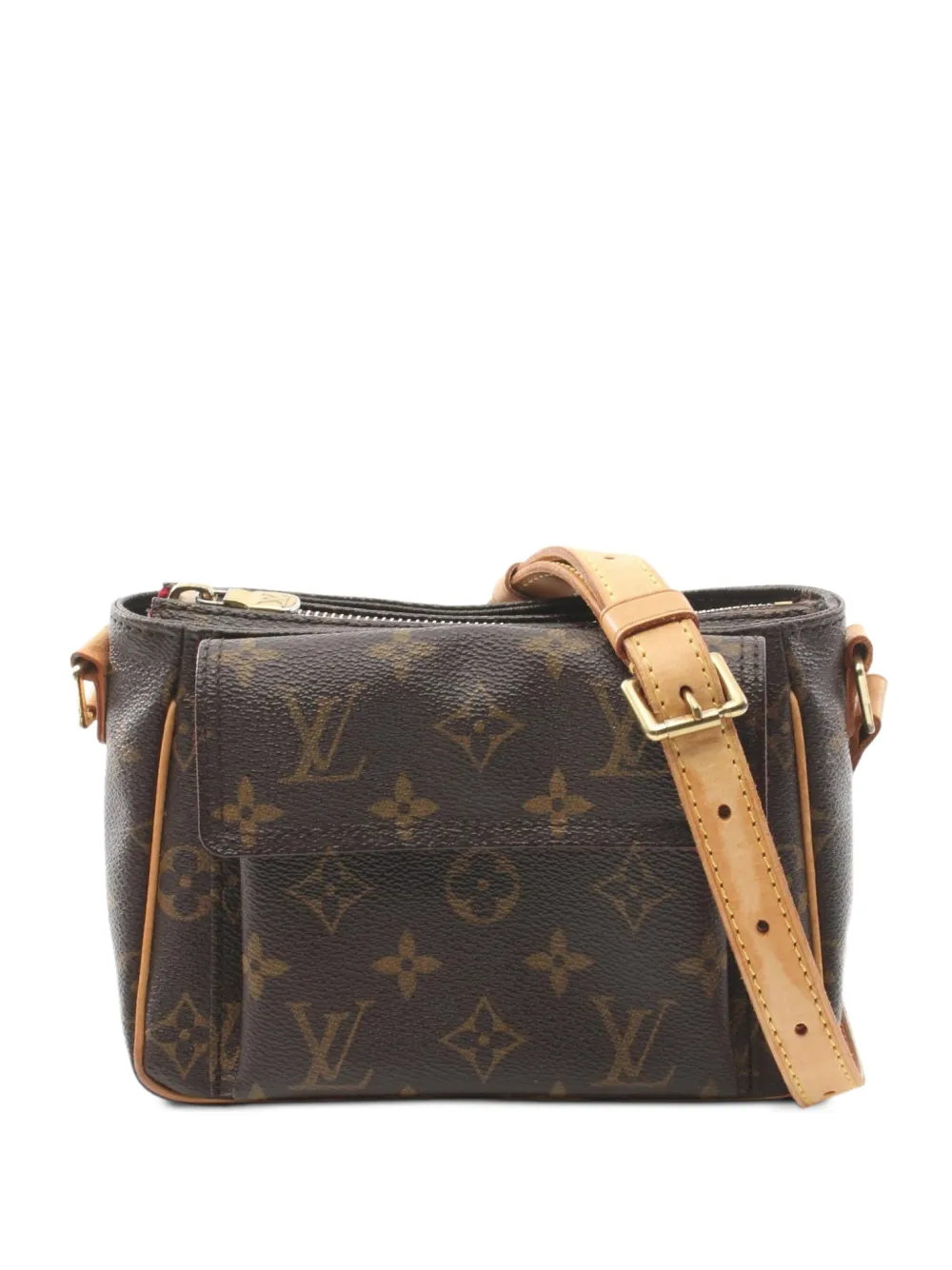 Louis Vuitton Pre-Owned 2000s Viva cite PM monogram canvas cross body bag | Brown | Image 1