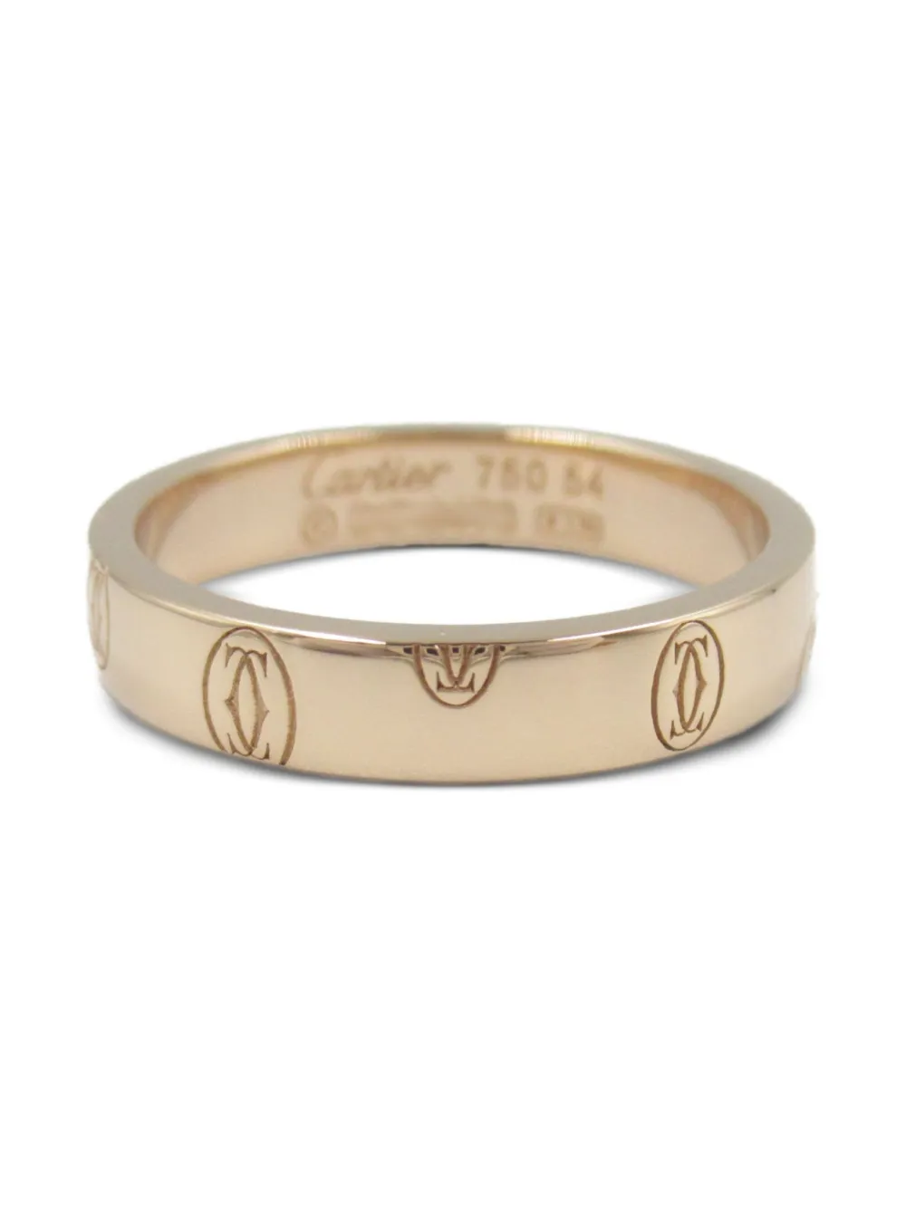 Cartier 2010s 18K rose gold Happy Birthday ring - ピンク Cartier 2010s 18K rose gold Happy Birthday ring - ピンク