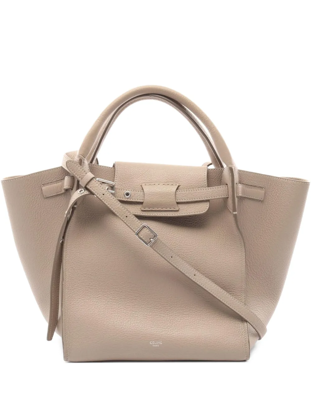 Céline Pre-Owned Borsa tote piccola in pelle anni 2010 | toni neutri | Image 1