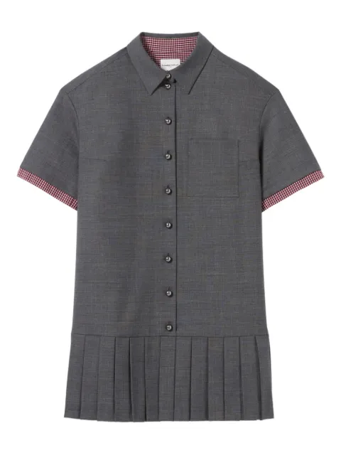 Claudie Pierlot قميص طويل بكسرات