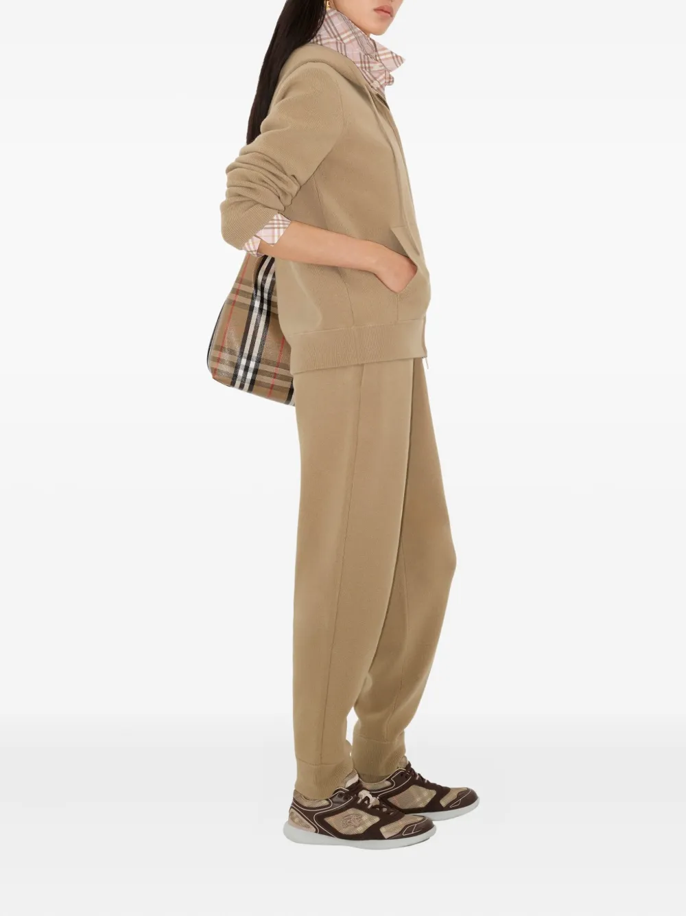 Burberry Trui met capuchon Beige