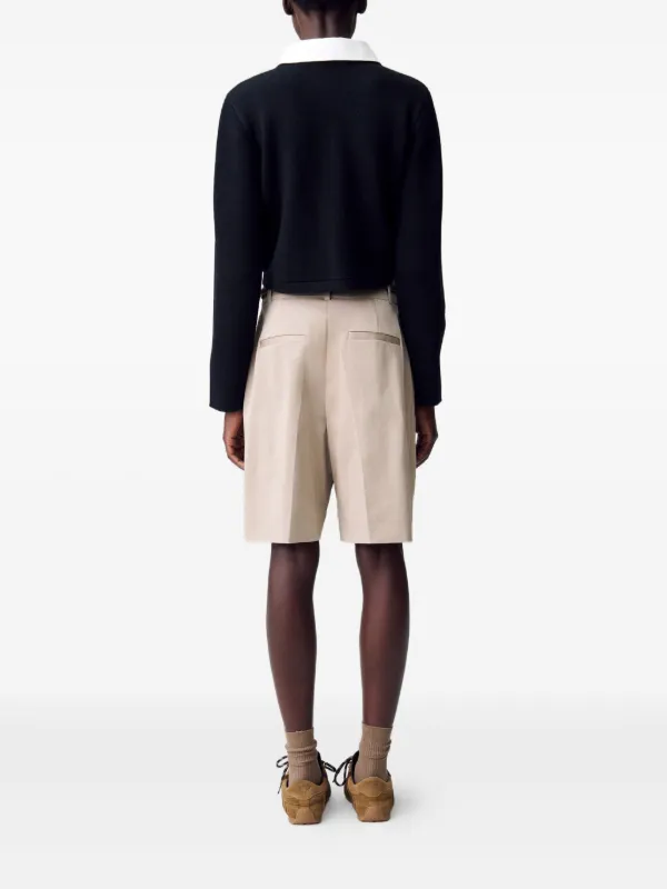 ブラック クロップドカーディガン Claudie Pierlot クロップド カーディガン | ブラック | FARFETCH JP