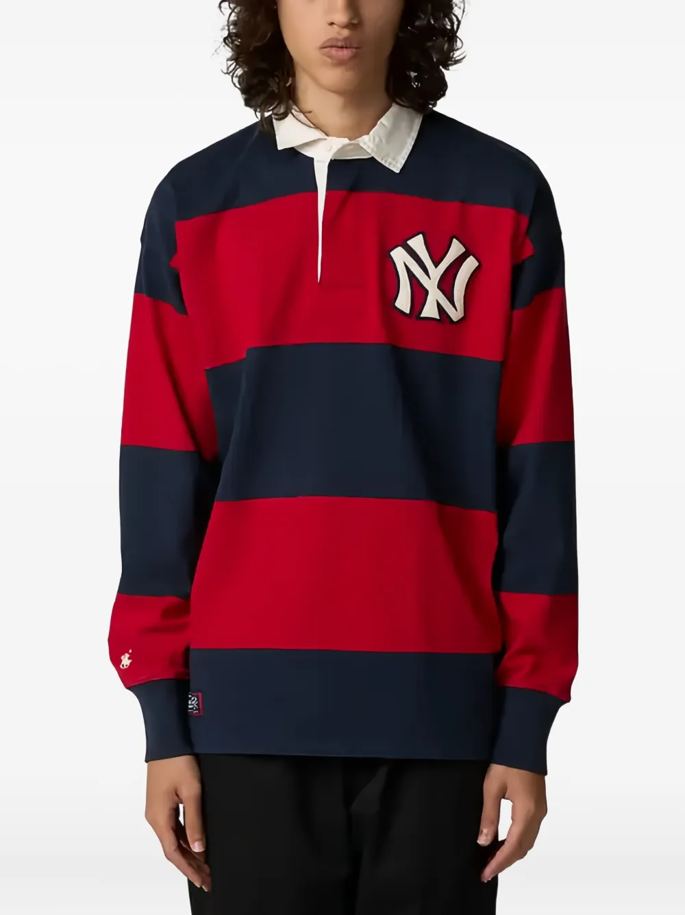 Polo Ralph Lauren x MBL Yankees poloshirt Blauw