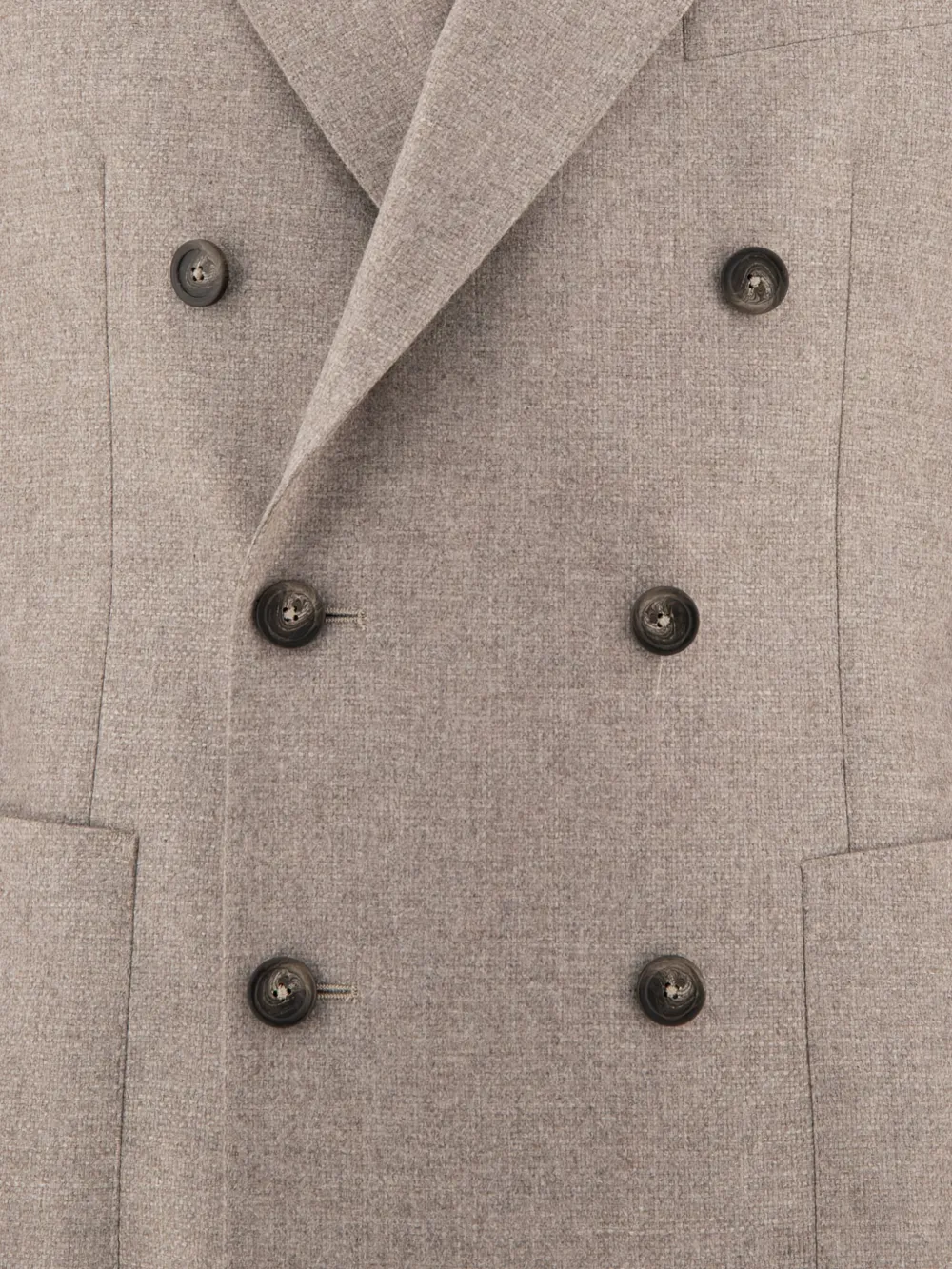 Tagliatore double-breasted wool blazer Bruin