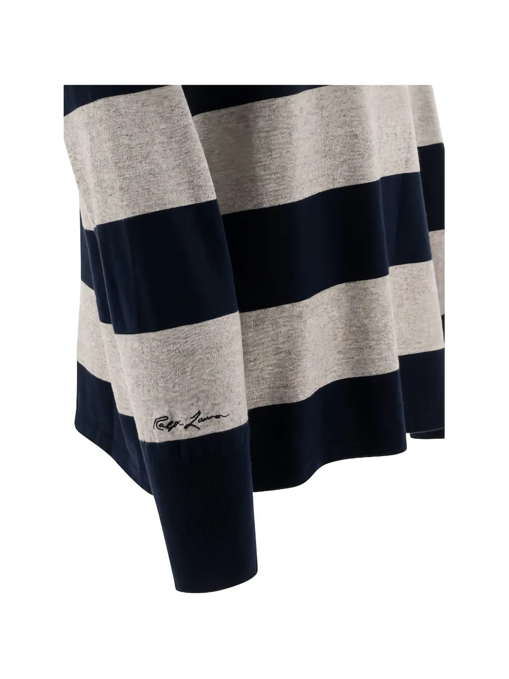 Polo Ralph Lauren x MBL Yankees gestreept poloshirt Blauw