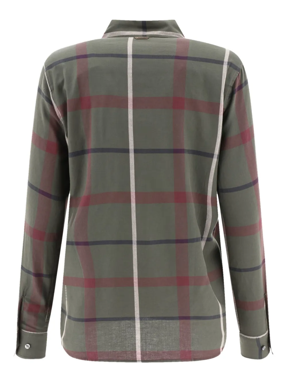 Barbour Oxer Check shirt Groen