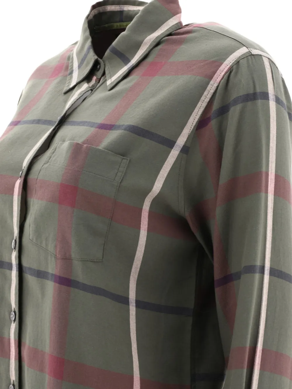 Barbour Oxer Check shirt Groen