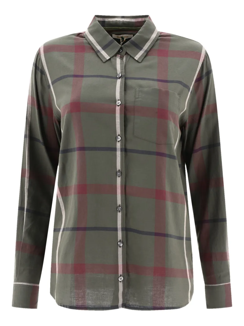 Barbour Oxer Check shirt Groen