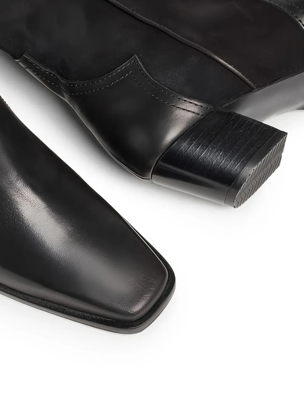 Castañer 40mm suede-leather cowboy boots Black