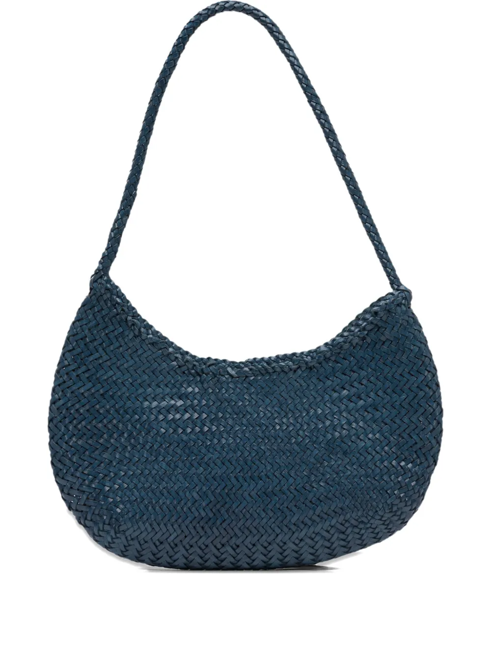 Nova Luna braided leather shoulder bag