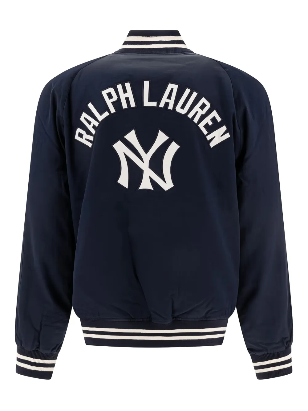 Polo Ralph Lauren Bomberjack met Yankees-logo Blauw