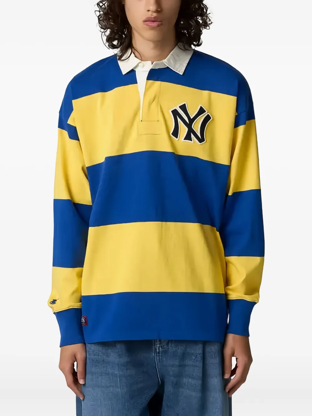 Polo Ralph Lauren x MBL Yankees poloshirt Geel