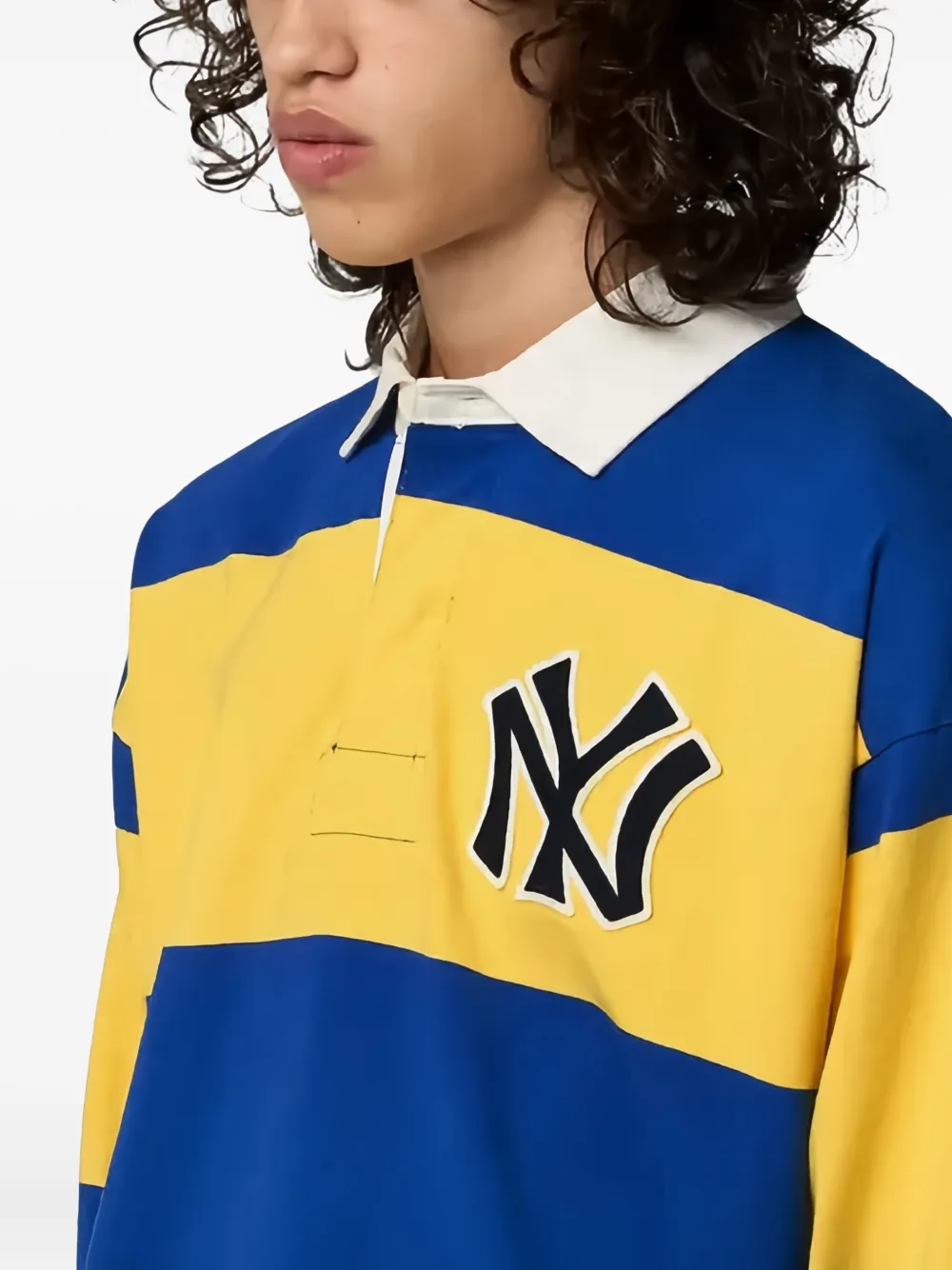 Polo Ralph Lauren x MBL Yankees poloshirt Geel