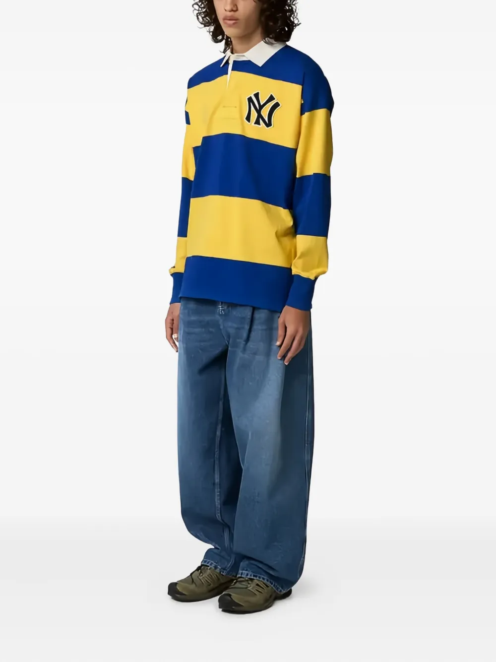 Polo Ralph Lauren x MBL Yankees poloshirt Geel