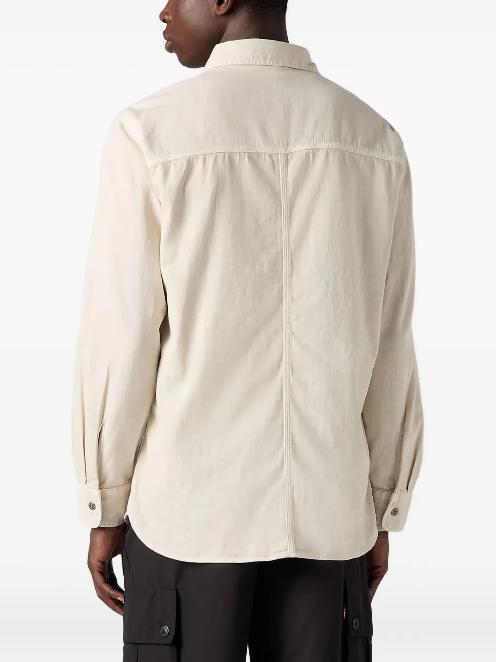 Levi's Overhemd met zakdetail Beige