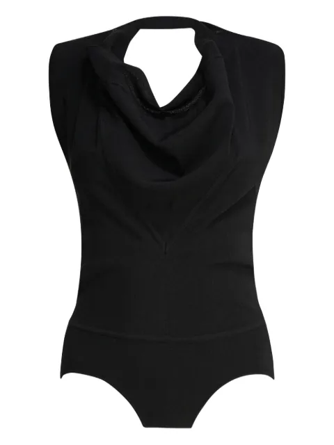 Max Mara cowl-neck bodysuit