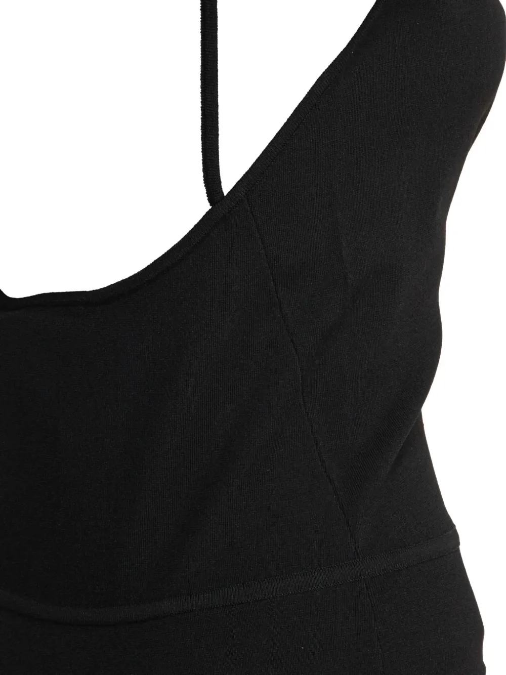 Max Mara cowl-neck bodysuit Zwart