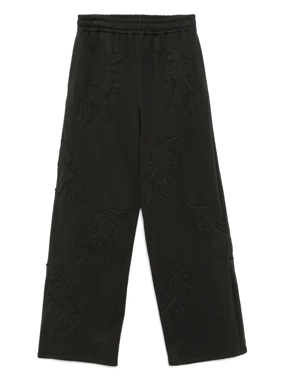 unicorn wide-leg sweatpants