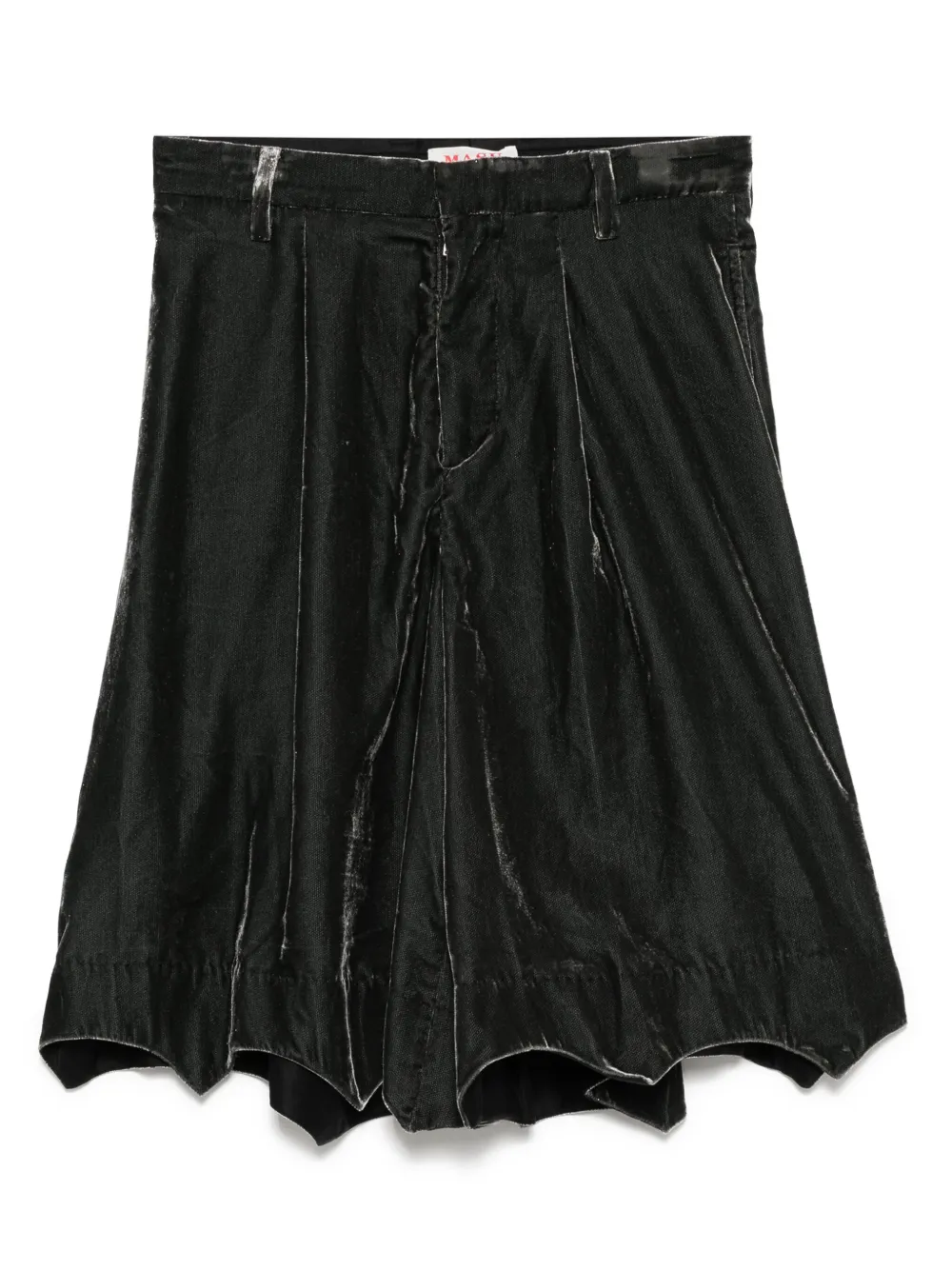 velvet bat shorts