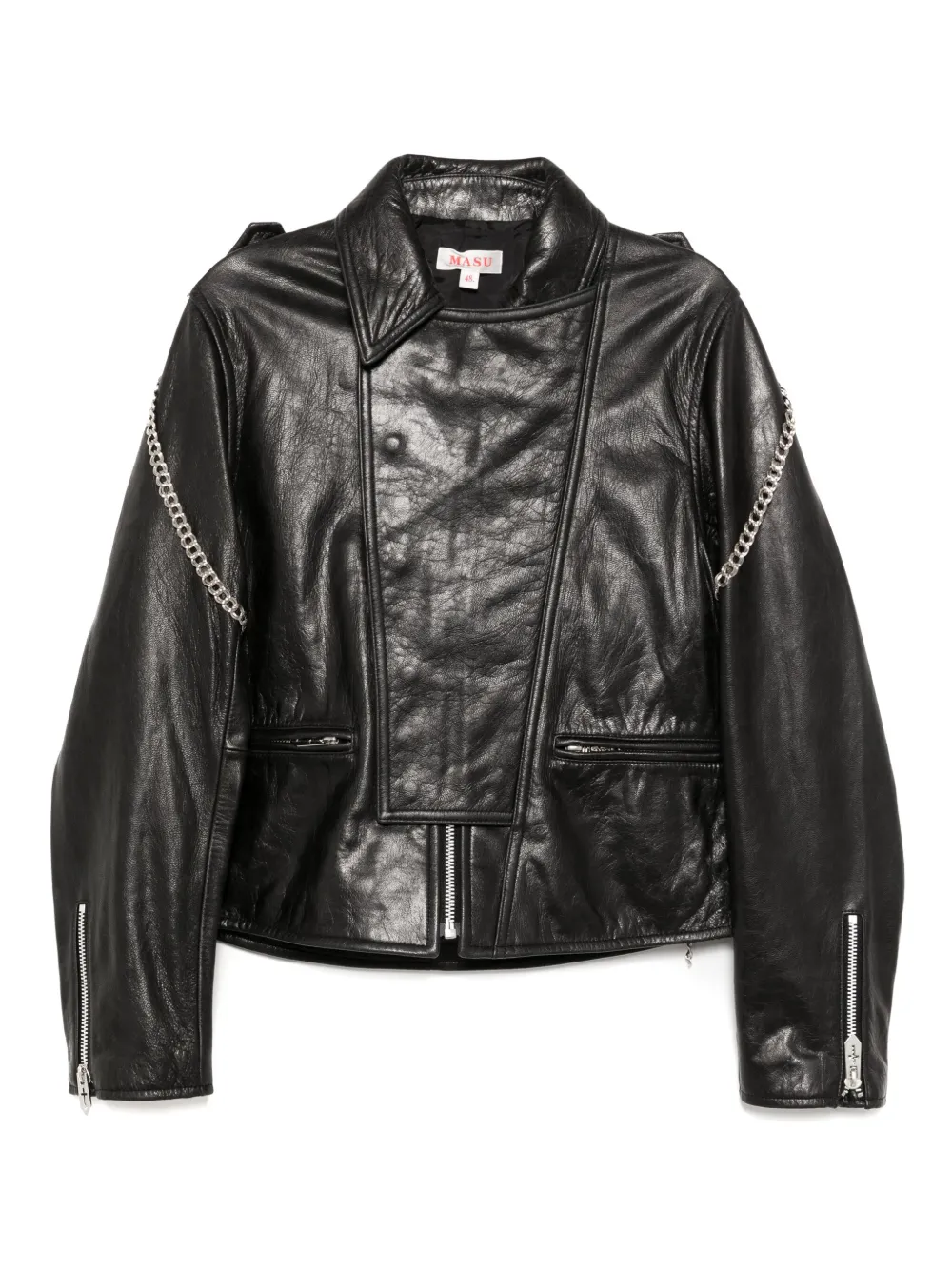 MASU web biker jacket | Black | Image 1