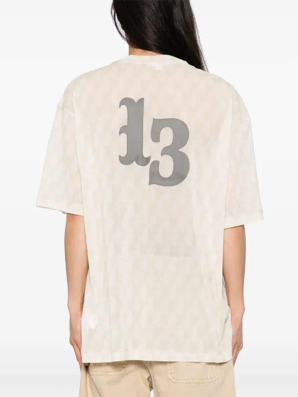 MASU エンジェルプリント メッシュ Tシャツ | ニュートラル | FARFETCH JP