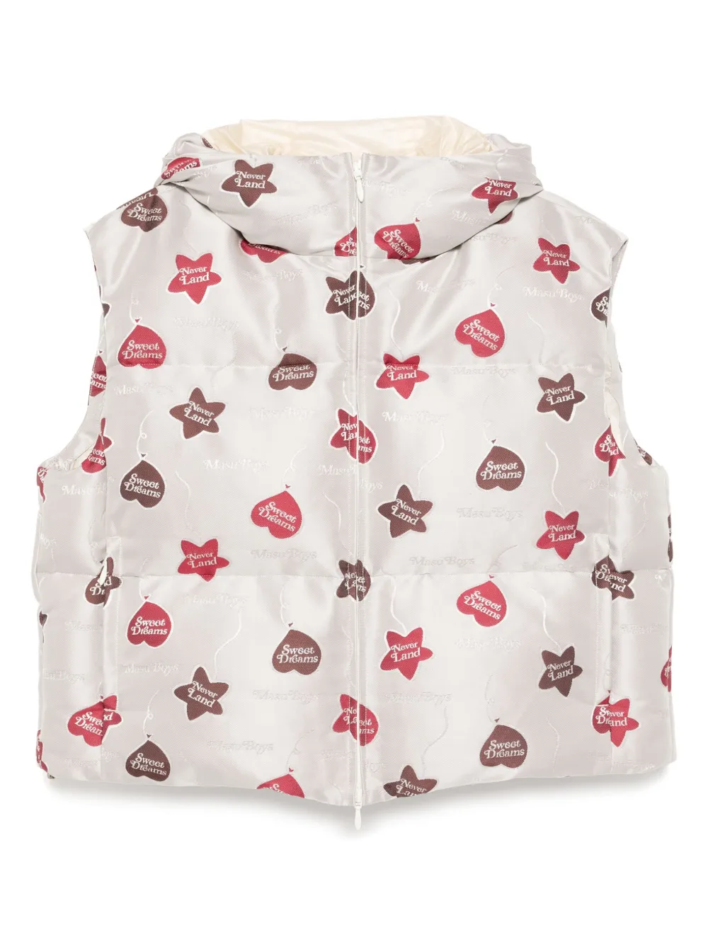 Falling Balloon Down vest jacket