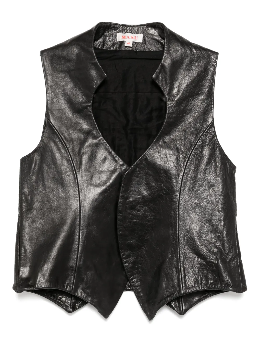 bat leather waistcoat