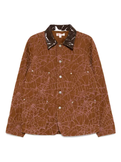 MASU flocky-web jacket