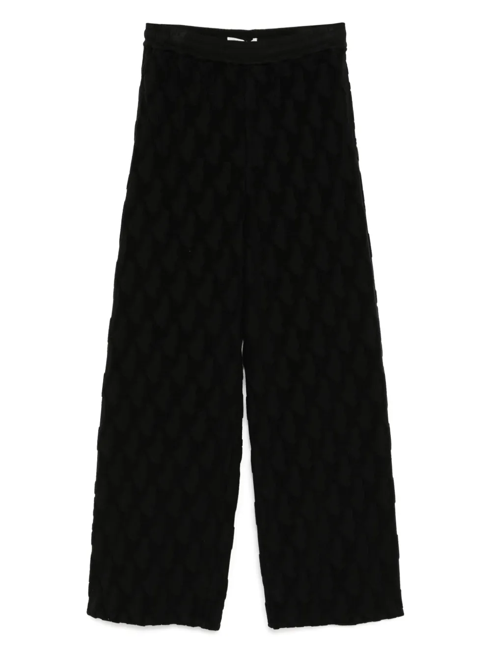 Angel Pile Jacquard sweat pants