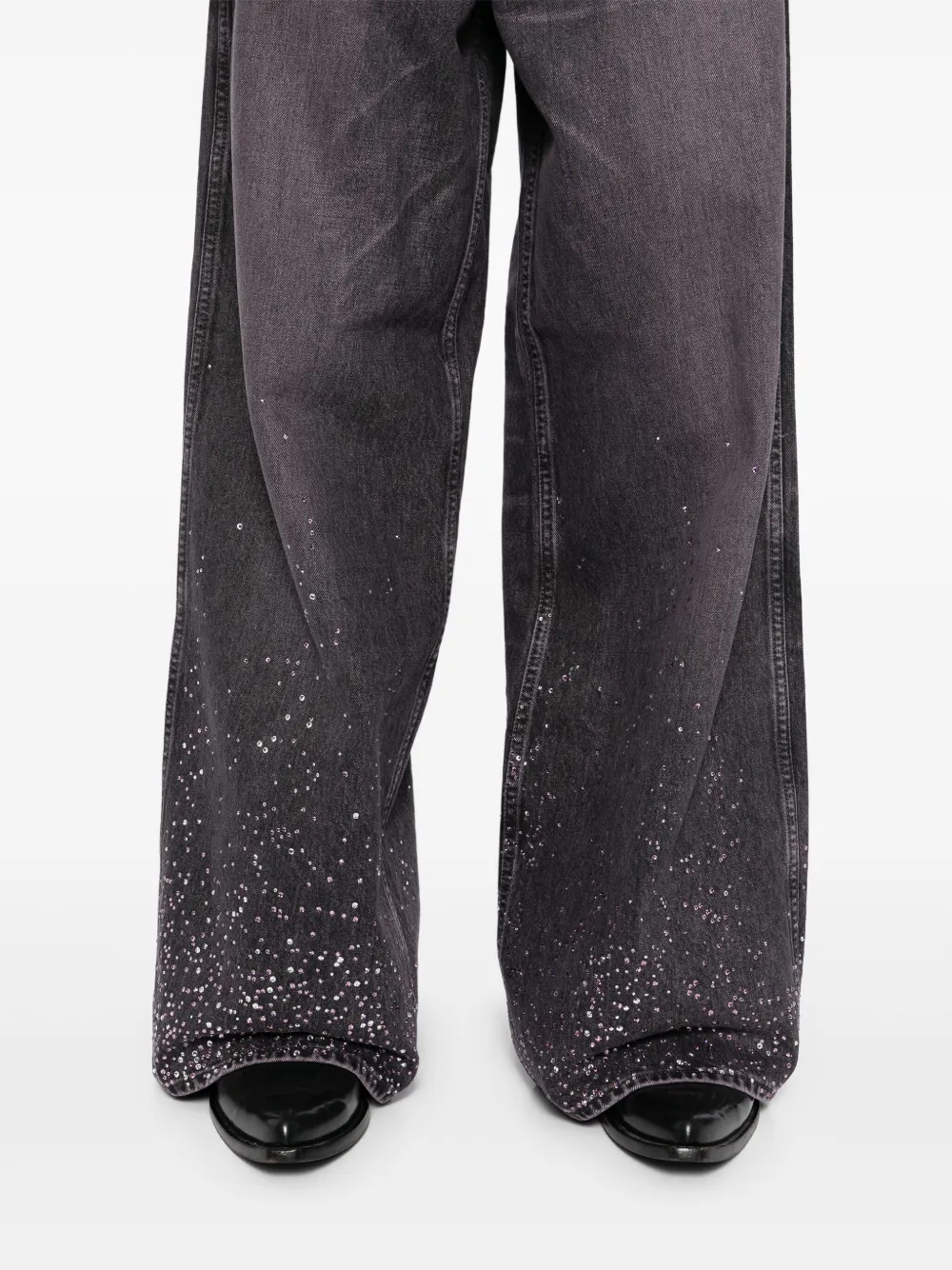 MASU Stardust Baggy jeans Zwart