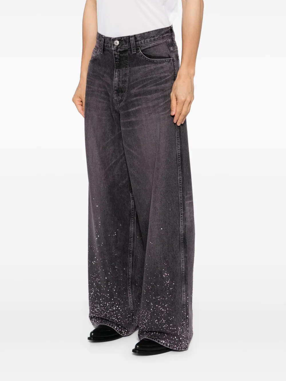MASU Stardust Baggy jeans Zwart
