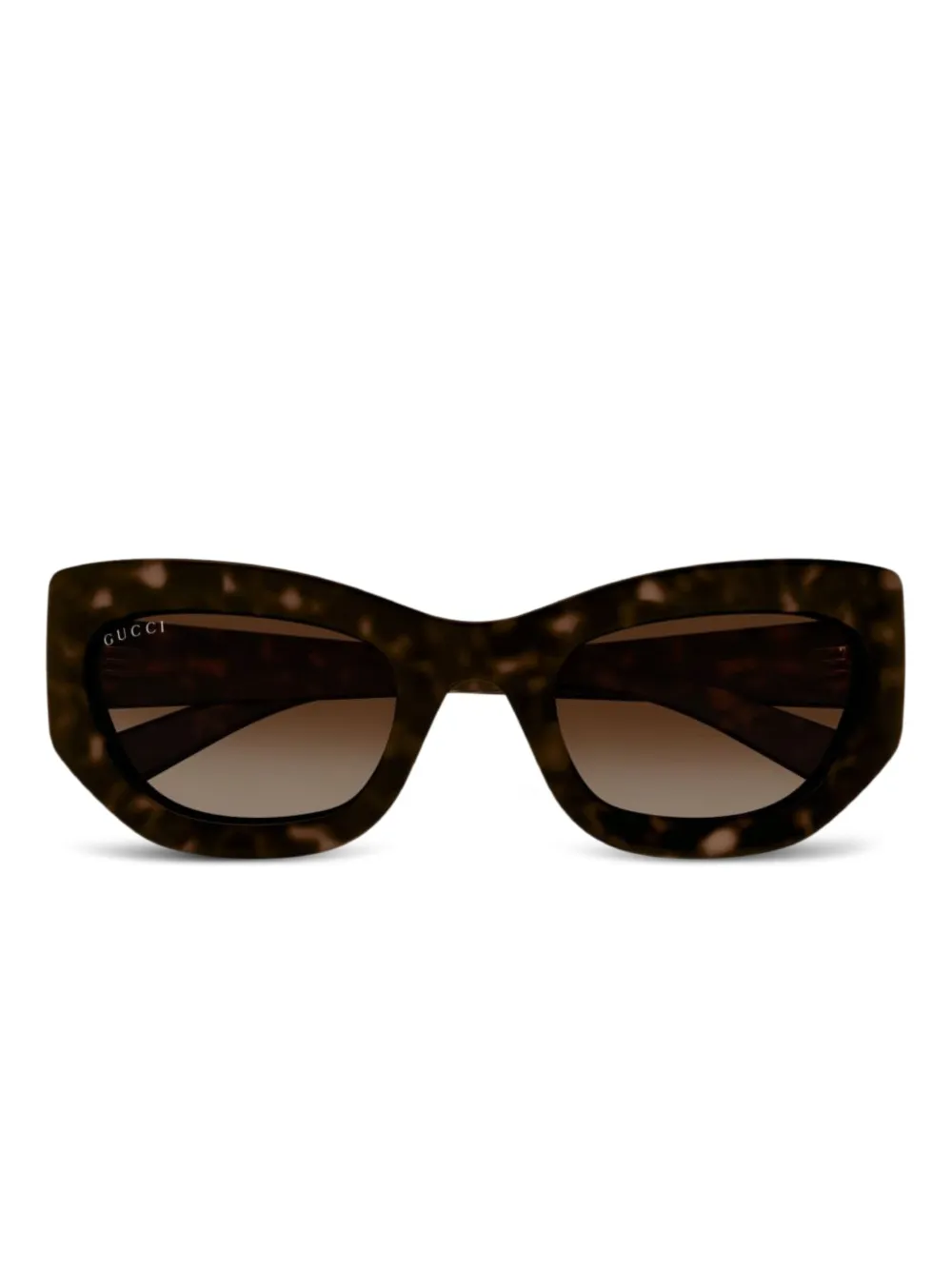 Gucci Eyewear Zonnebril met cat-eye montuur Bruin