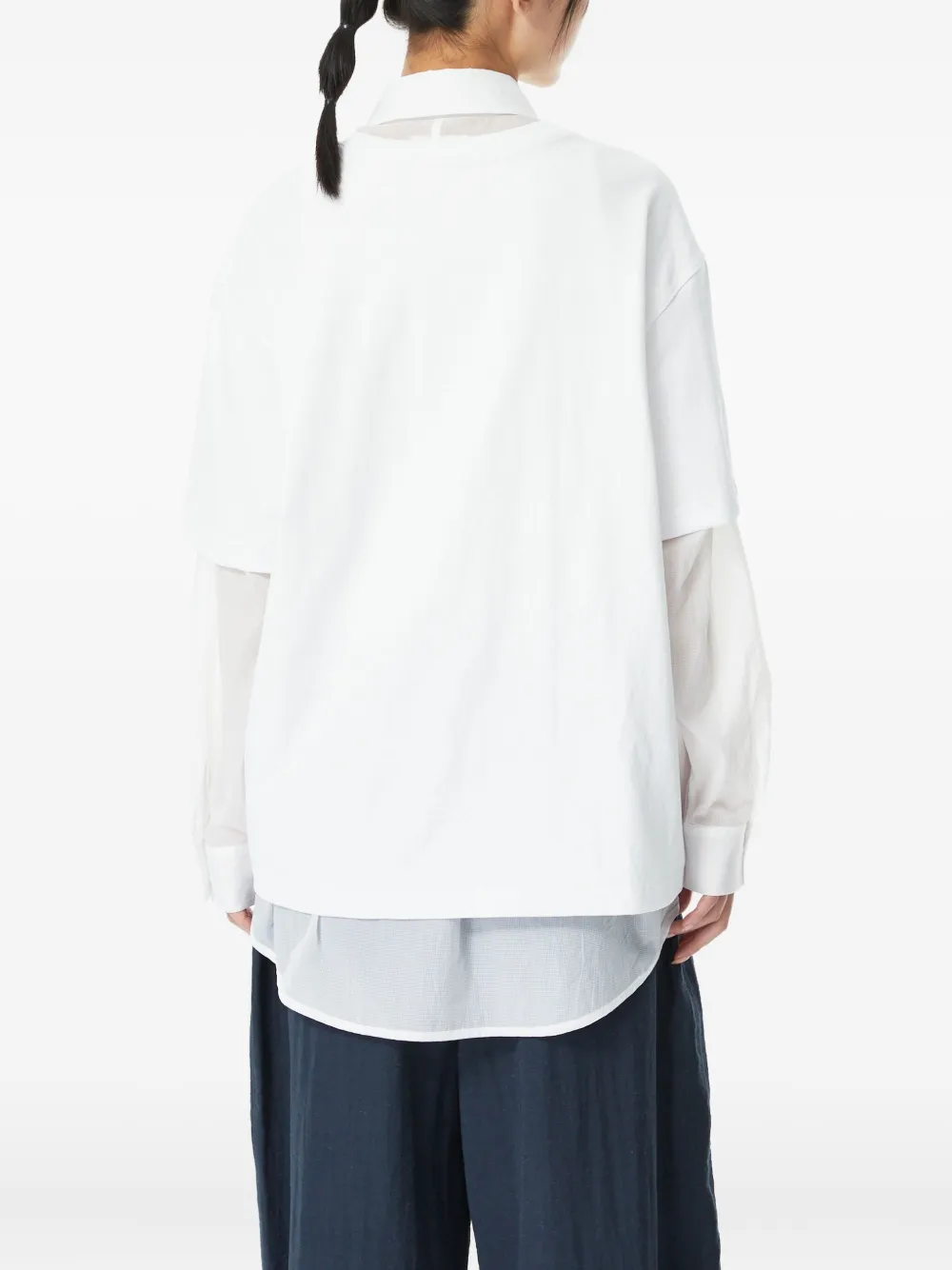 STUDIO TOMBOY T-shirt met logoprint Wit