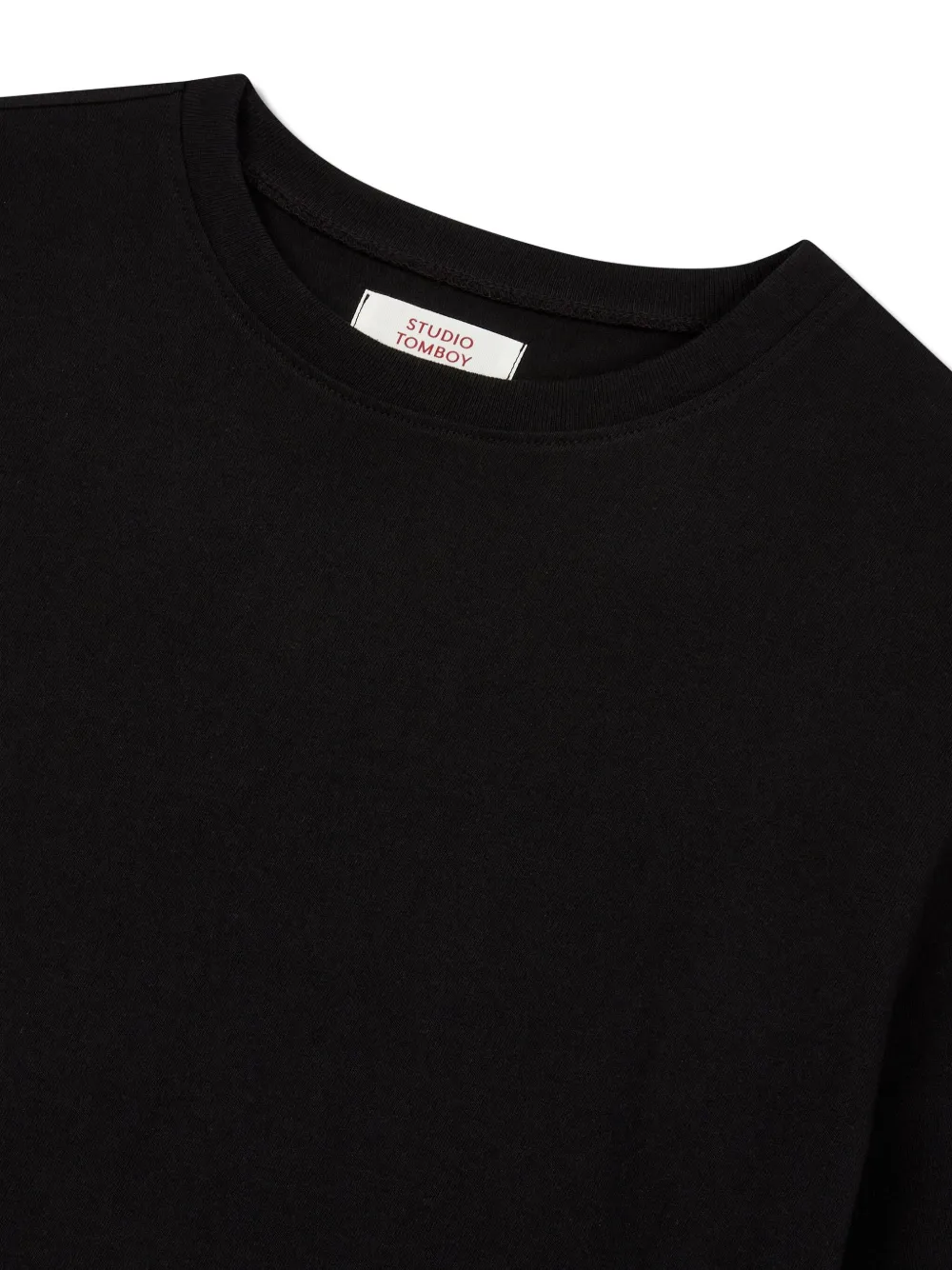 STUDIO TOMBOY logo-print T-shirt Zwart