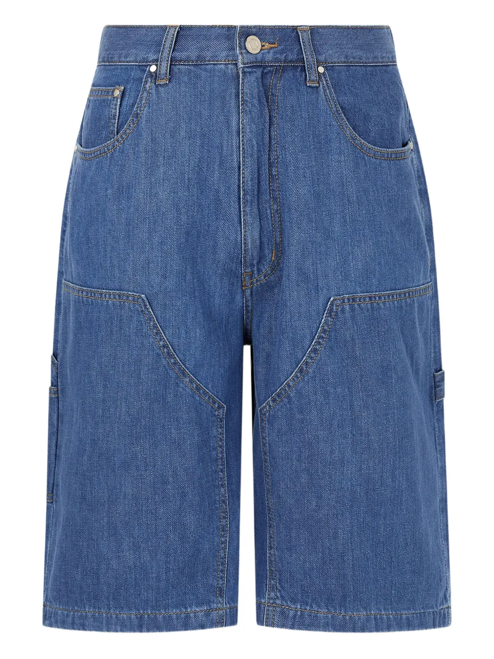 TOMBOY Utility-Shorts aus Denim - Blau