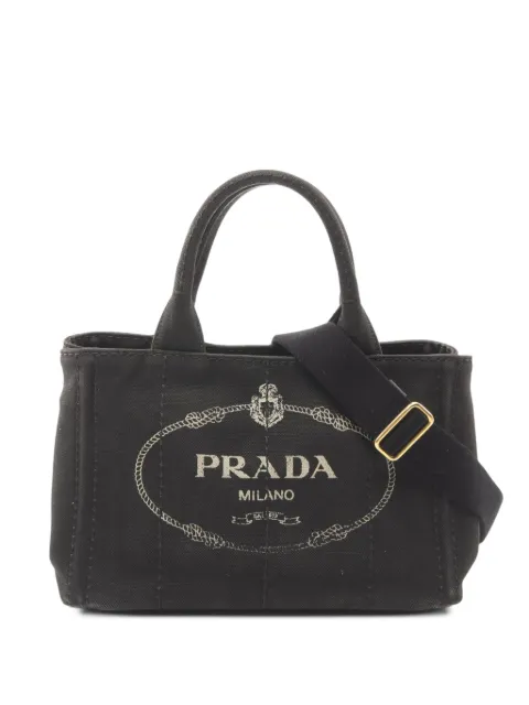 Prada Pre-Owned bolsa Canapa convertible 2000