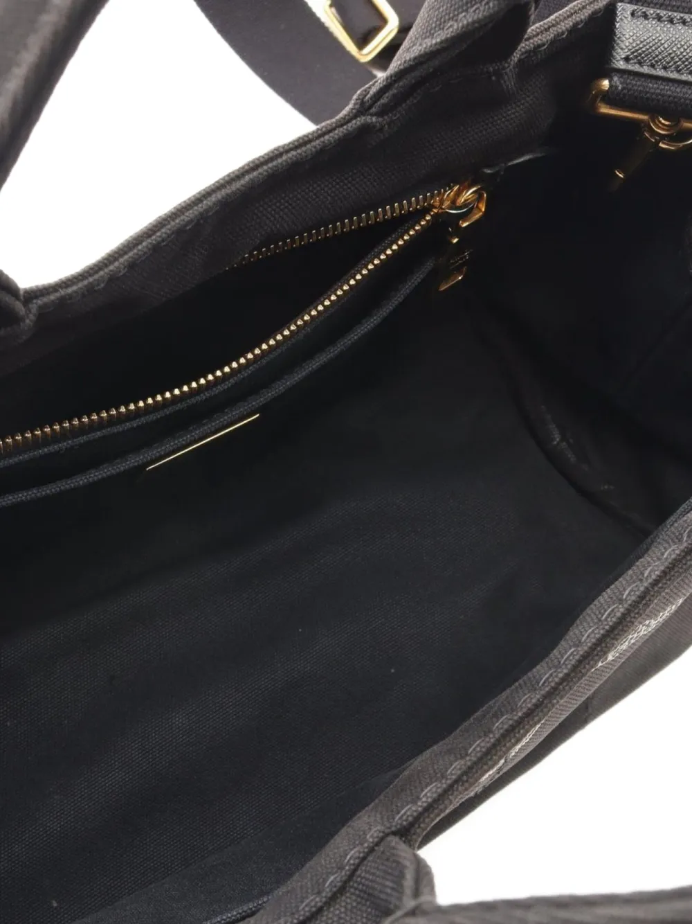Pre-owned Prada 2000s Canapa Two-way Handbag