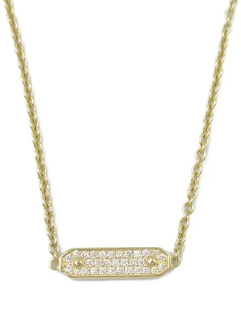 Tiffany & Co. Pre-Owned قلادة 'B.زيرو 1' ذهب أصفر عيار 18 مرصعة بألماس من عقد 2010